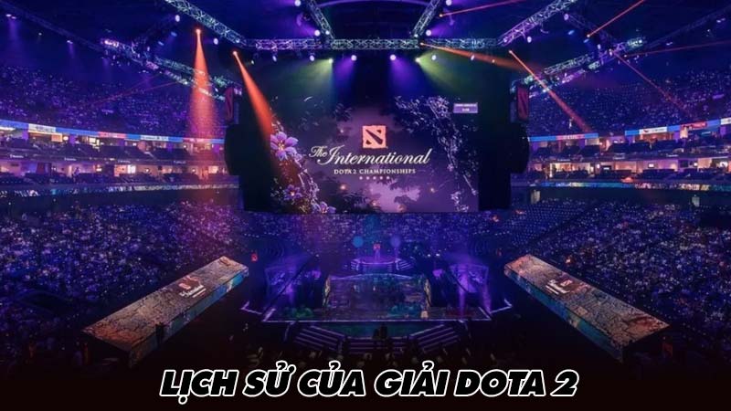 Lịch sử của giải DOTA 2